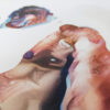 Dieser Kunstdruck aus der Serie ist eine experimentelle Kooperation zwischen den Wien er Künstlern Offerus Ablinger und Hidéo SNES. Sie bedienen sich dabei einer Künstlichen Intelligenz, welche einen malerischen Stil auf eine Fotographie übertragen kann. Poster Galerie Wien, 2022